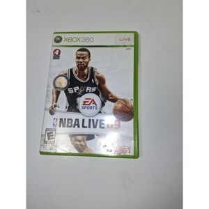 NBA Live 09 Basketball Video Game -‎ Microsoft Xbox 360 - Sports Game